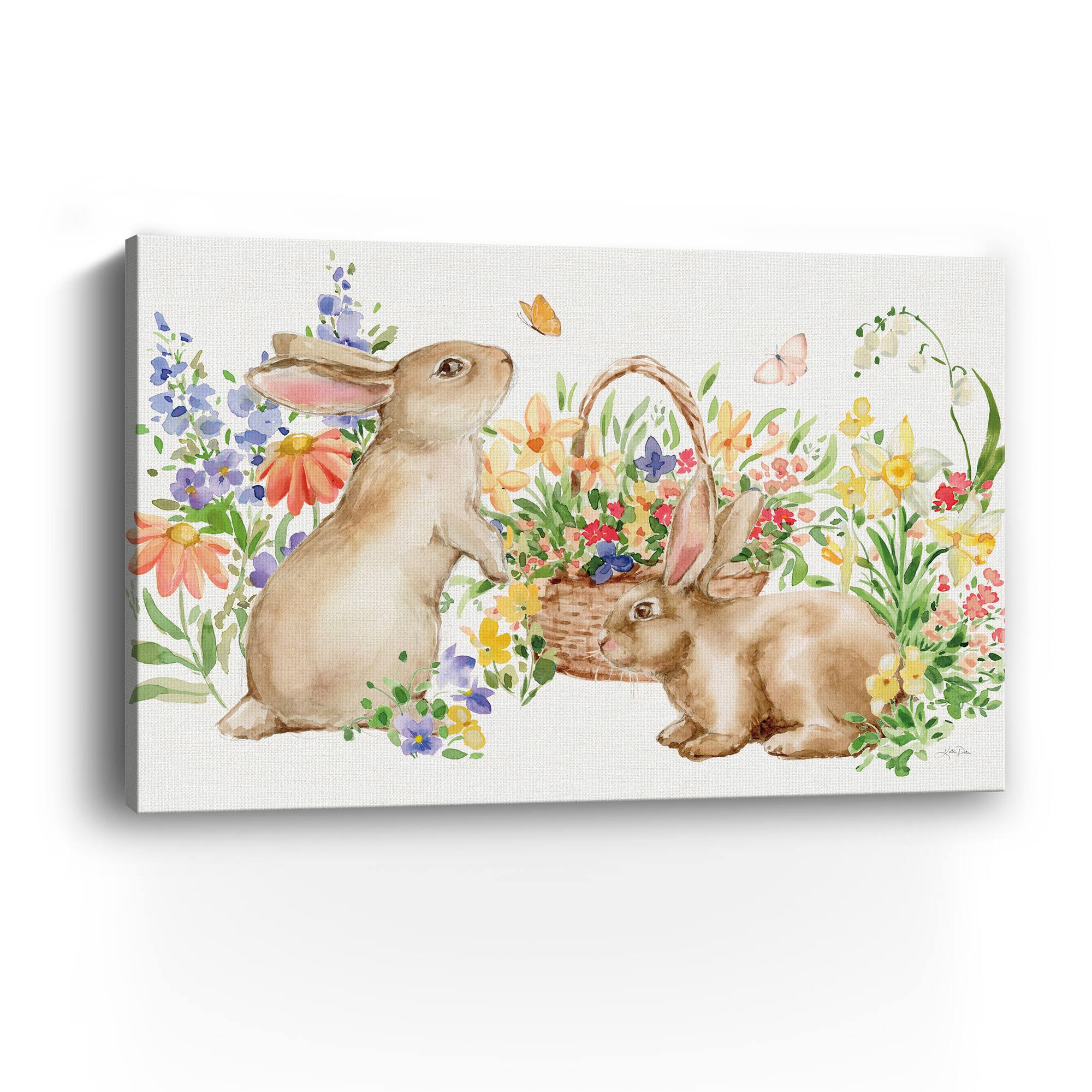 Lumaprints Spring Celebration V Canvas Giclée Art